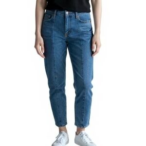 Abercrombie & Fitch Blue Straight Leg Jeans